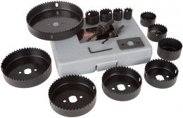 Hole saw set 16 pieces Stalwart6